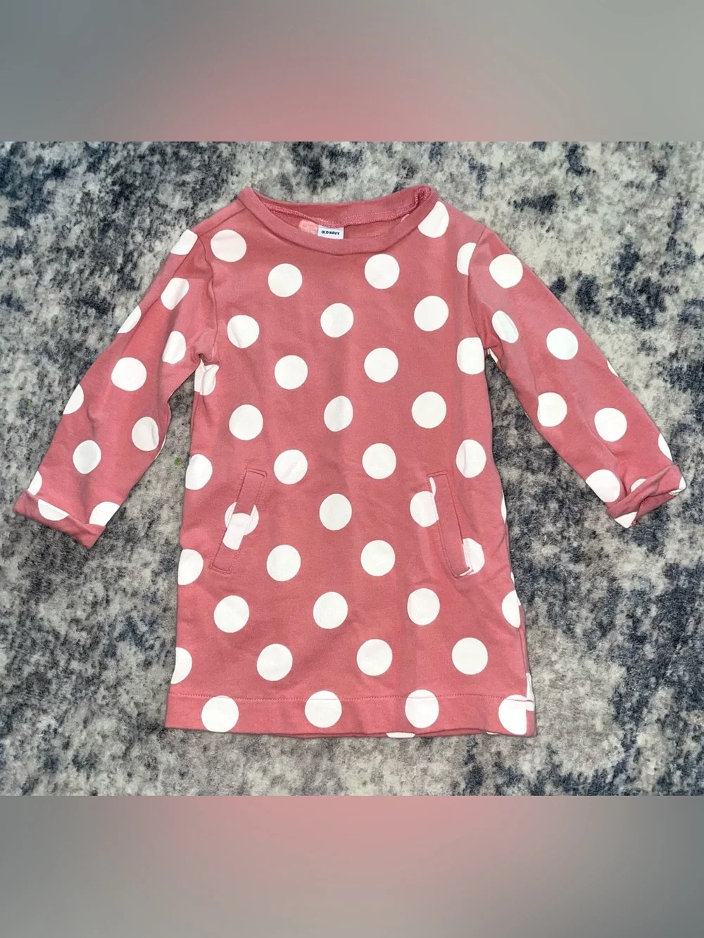 Old Navy long sleeve dress size 12-18 months